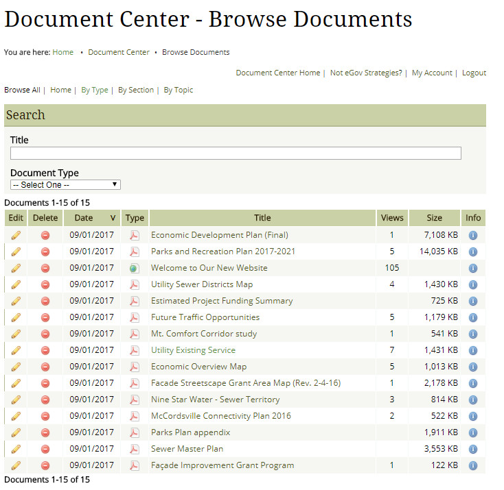 Doc Center